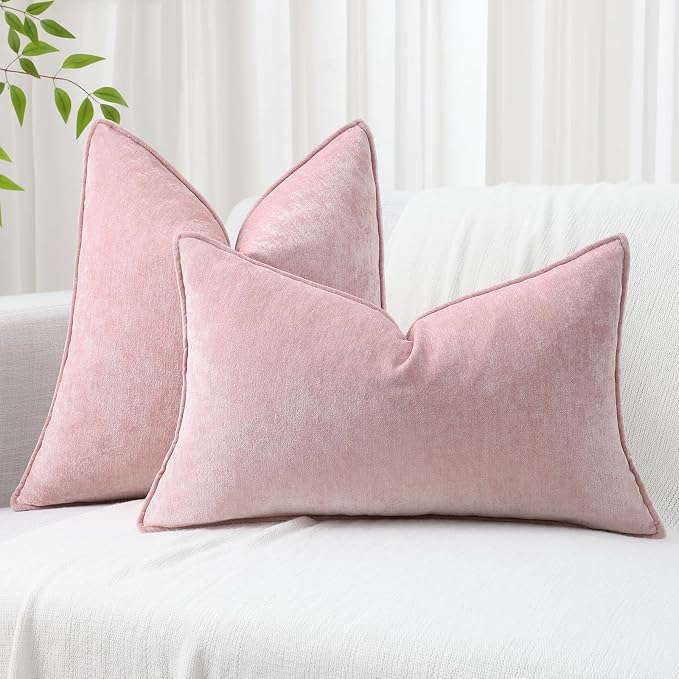 decorUhome Summer Couch Euro Sham Throw Pillow Covers 24x24 Set of 2, - Image 7