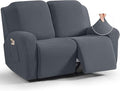 TAOCOCO Recliner Loveseat Slipcover, 6 Pieces Dual Recliner Sofa Covers by TAOCOCO