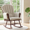 BALAPET Wingback Rocking Chair Cushion Set of 4, Ergonomic High Back Cushion by BALAPET