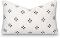 Crumbs Home Modern Farmhouse California Casual Indoor Outdoor Lumbar Pillow by CRUMBSHOME
