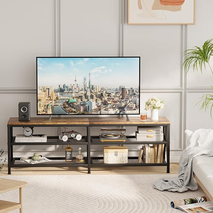 TV Stand for TVs up to 70 Inch, Entertainment Center for Living Room - Image 7