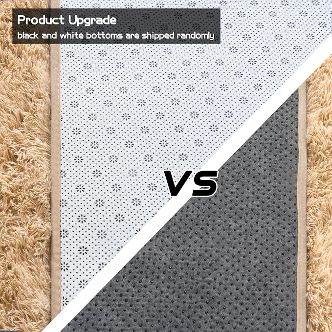 Pionblank 8x10 Rug for Living Room, Fuzzy Plush Large Area Rug, Fluffy Modern - Image 5