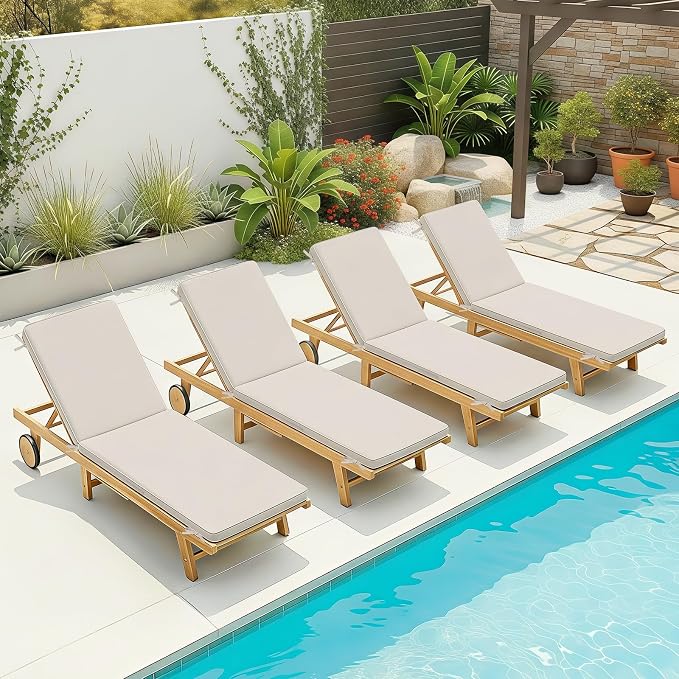 Fabuday Chaise Lounge Chair Cushions - Image 6