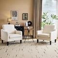 VINGLI Modern Accent Chairs Set of 2, Upholstered Sofa Chair Reading Chair by VINGLI