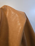 NAT Leathers | Wheat Camel Tan Soft Faux Vegan Leather PU | 2 Yard Cut by Yard by NATLeathers