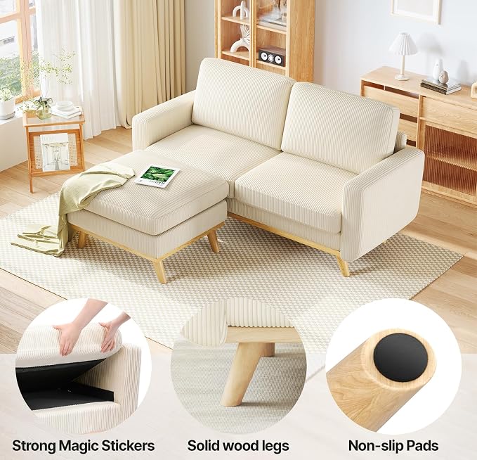 Vesgantti 68" Loveseat Sofa - Image 7