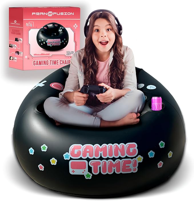Inflatable Gaming Chair for Kids & Teens by FranFusion