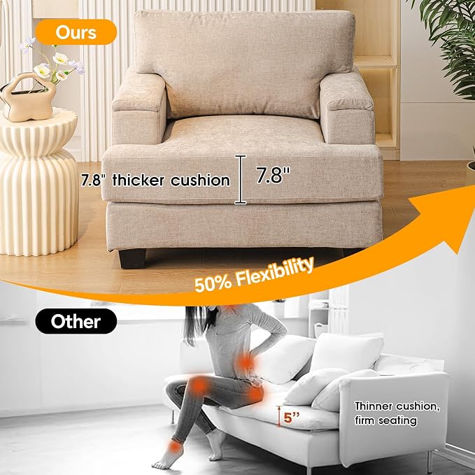 Rexulqo Oversized Accent Chair - Image 6