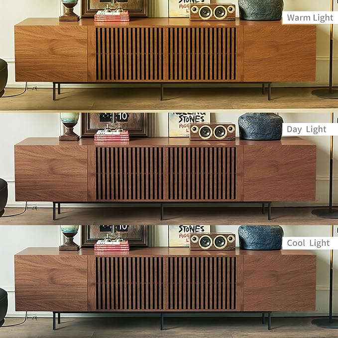 94.48" Mid Century Modern TV Stand - Image 7