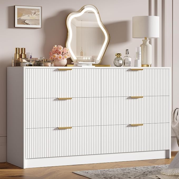 Garvee 6 Drawers Dresser for Bedroom - Image 5