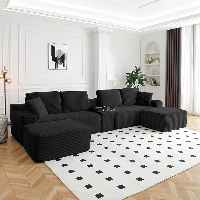 125" Oversized Sectional Couches - Image 6