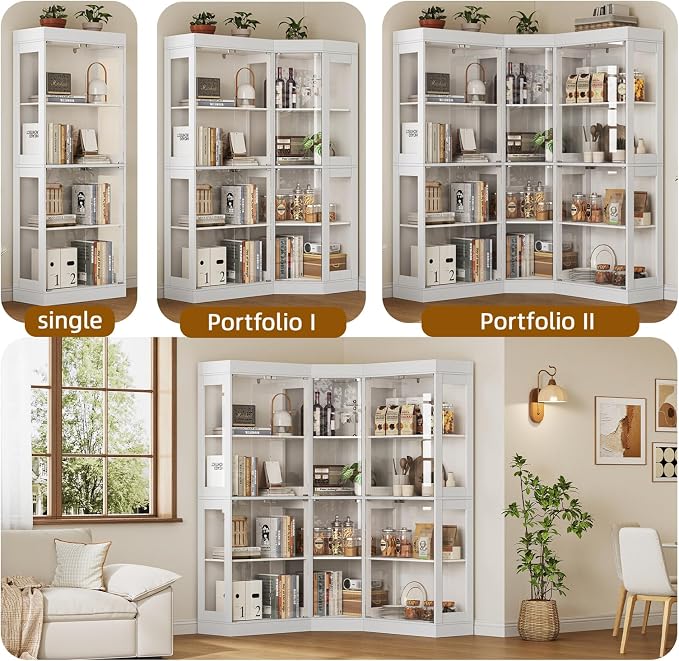 70.1" Large Corner Cabinet - Image 6