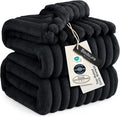 Bedsure GentleSoft Black Blanket Full Size by BEDSURE