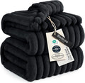 Bedsure GentleSoft Black California King Size Blanket by BEDSURE