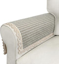 Couch Arm Covers, Couch Covers, Non-Slip Lace Armrest Covers, Headrest/Backrest by Becoolifer