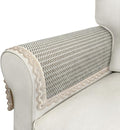 Couch Arm Cover, Sofa Arm Covers, Non-Slip Lace Armrest Covers, by Becoolifer