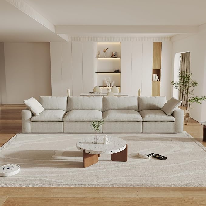 Cloud Modular Sectional Sofa Couch, Minimalist Deep Sofa Couches, Covers by SofaFurniture