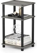 Furinno JUST Side Table, 3-Tier End Table, Open Shelves Night Stand, Bedside by Furinno-FitsYourSpaceFitsYourBudget