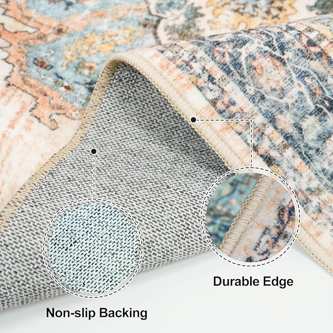 TOPRUUG 3x4 Entryway Runner Rug - Image 5