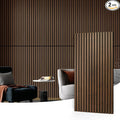 Art3d 2-Pack Acoustic Wood Slat Wall Panels by Art3d