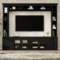 Merax Modern 4 Piece Entertainment Wall Unit by Merax