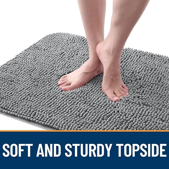 OLANLY Dog Door Mat for Muddy Paws 70x35, Absorbs Moisture and Dirt, Absorbent - Image 4