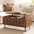 Lift Top Coffee Table with Storage by Curlaky