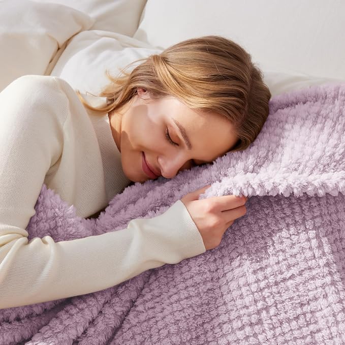 Whale Flotilla Extra Large Fuzzy Fleece Throw Blanket - Image 8