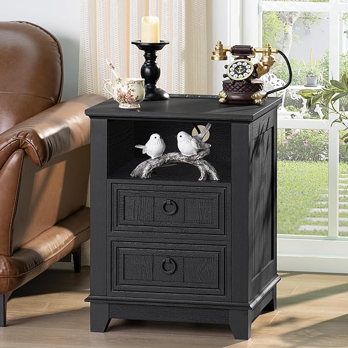 Joaxswe 18" Farmhouse Night Stand - Image 5