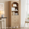 Bookshelf with Drawers, Floor Standing Display Storage Cabinet by JMHDYG