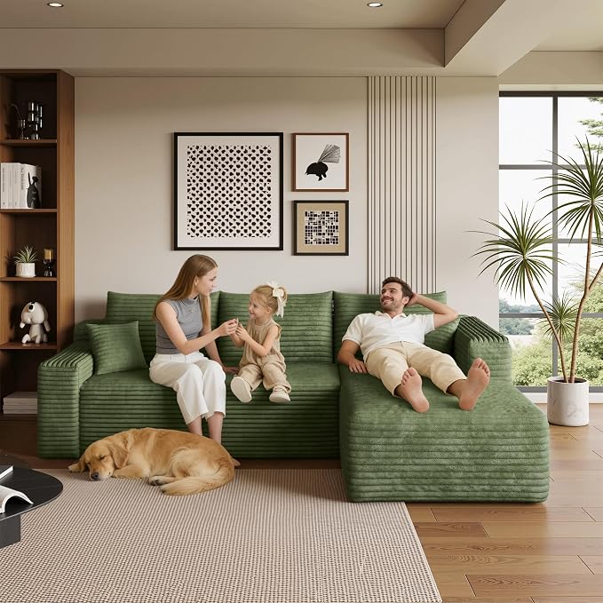 AUGOP 96" Sectional Couches for Living Room Modern Modular Sofa - Image 8