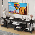 GYIIYUO TV Stand with Fabric Drawer by GYIIYUO