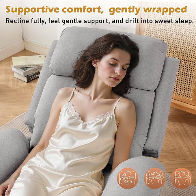 Korser Recliner Chair, Living Room Chairs - Image 8