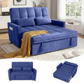 54'' Sleeper Sofa Bed, Convertible Pull Out Couch Futon by tiramisubest