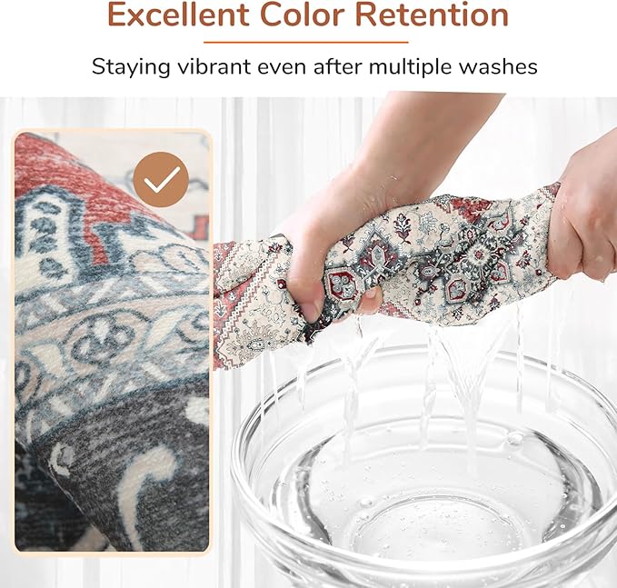 OPPODREAM Soft 6x9 Area Rugs, Washable Rug 6x9 - Image 6