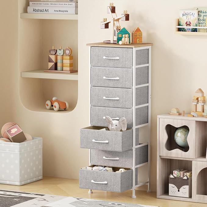 Fixwal Tall Dresser for Bedroom, Storage Dresser Organizer - Image 6