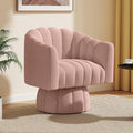 Dewhut Swivel Accent Chair, 360° Swivel Barrel Chair by FocusOnQualityFurniture