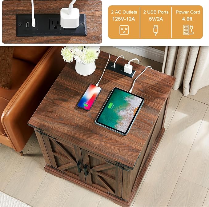 Barnyatoh Farmhouse End Table - Image 6