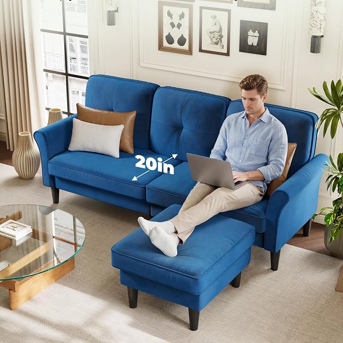 Welzona Sectional Couches for Living Room, L Shaped Couch - Image 3