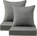 Sunbrella Outdoor Deep Seat & Back Cushion Set, 24 x 24 Inch Water Repellent by Supflourishia