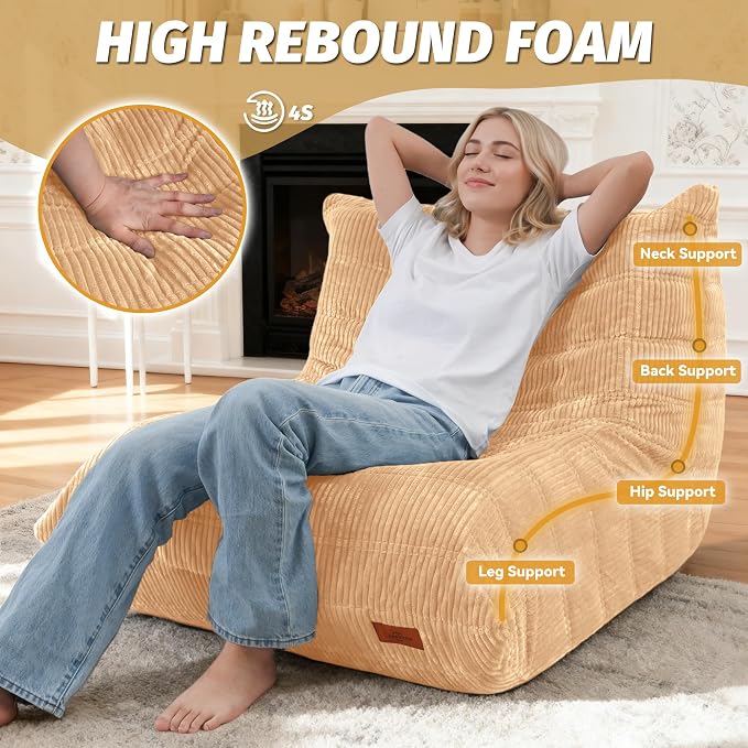Bean Bag Chair, Giant Beanbag Chairs - Image 3