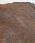 NAT Leathers™ | Brown Distressed 2 Tone Oily Faux Vegan Leather Sheet | 5 Yard by NATLeathers
