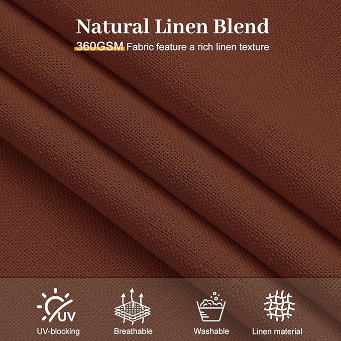 IVAPUPU Extra Long Pinch Pleated Curtains 108 Inch Long - Image 5
