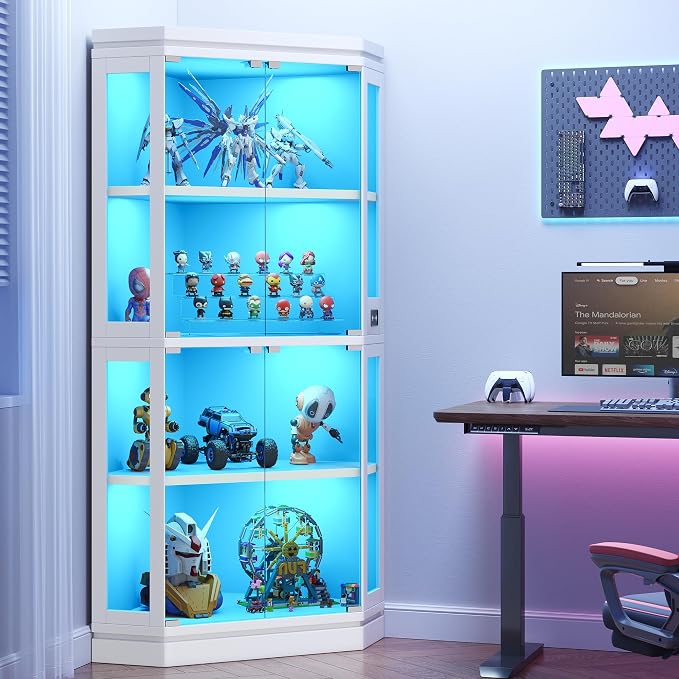 Jocoevol Corner Display Cabinet - Image 3