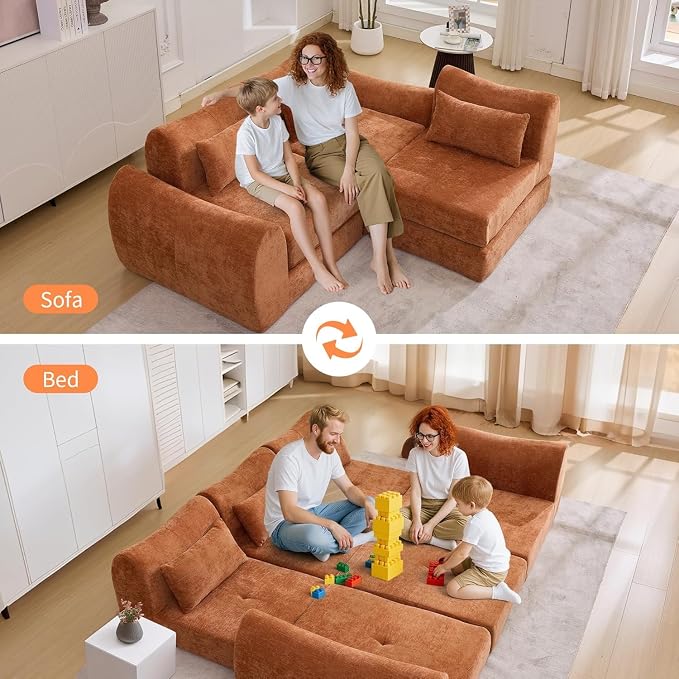 102" Modular Sectional Boneless Couch - Image 3