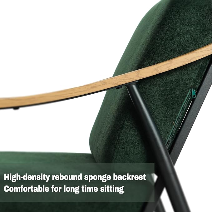 RNKSFX Modern Accent Chair for Living Room Bedroom Mid Century Arm Chair - Image 5