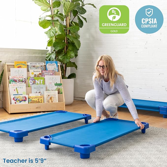 ECR4Kids Stackable Kiddie Cot - Image 7