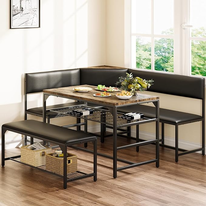Concho Kitchen Breakfast Nook Table Set by Concho
