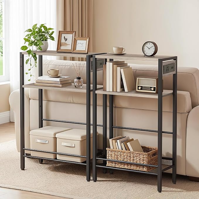 HOOBRO 15.7" Narrow Console Table - Image 2
