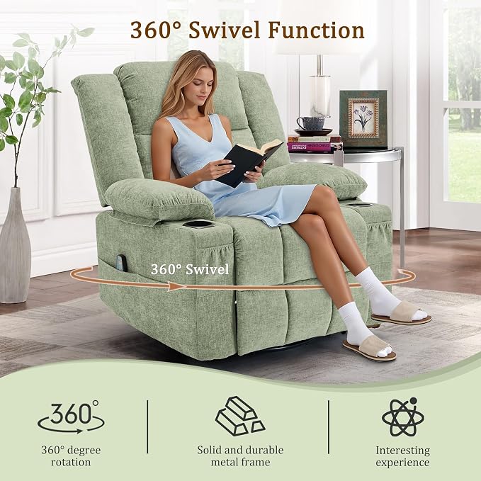 Korser Adult 360° Rotating Recliner - Image 3